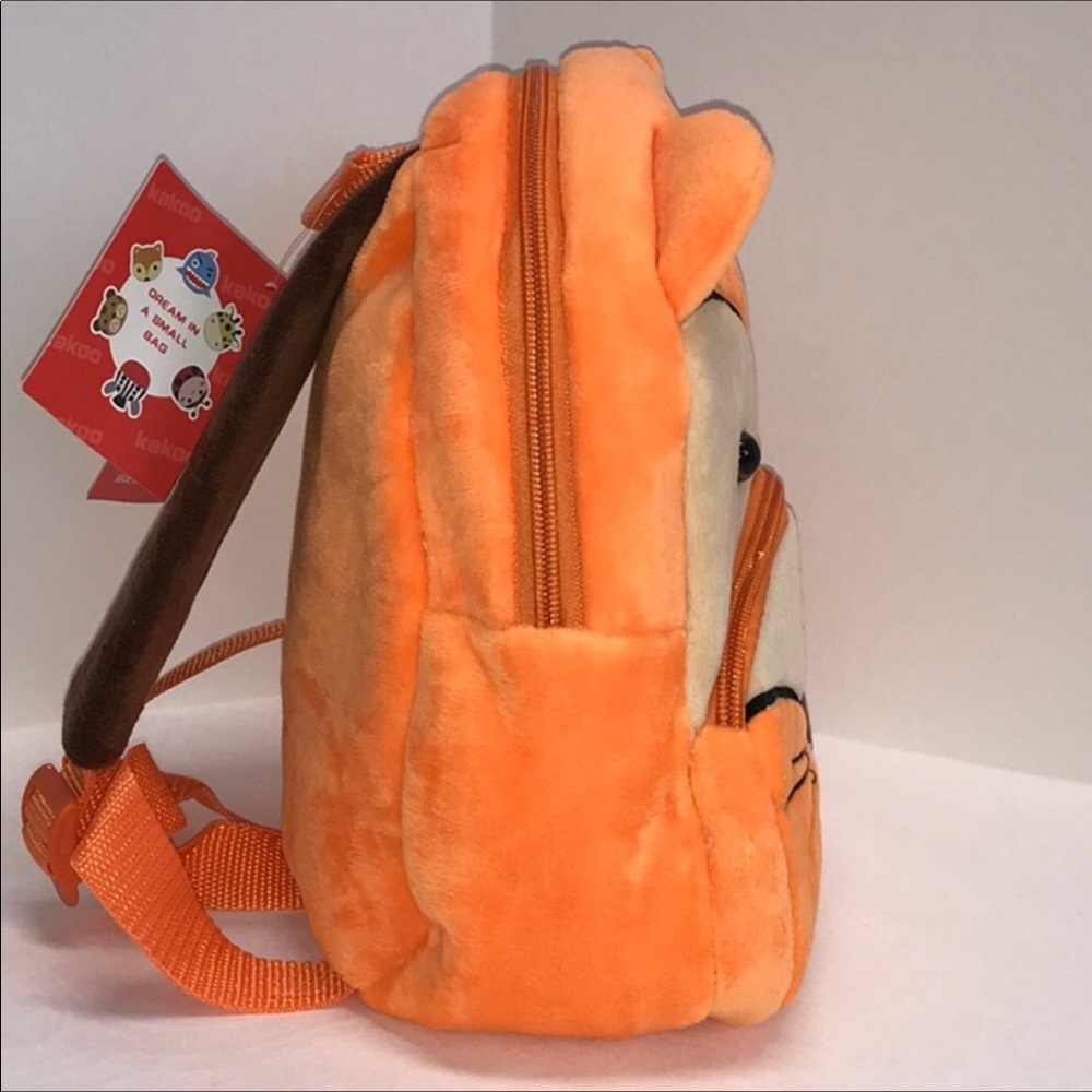 Plush Toddler/Preschool Fox Backpack - Picture 3 of 7